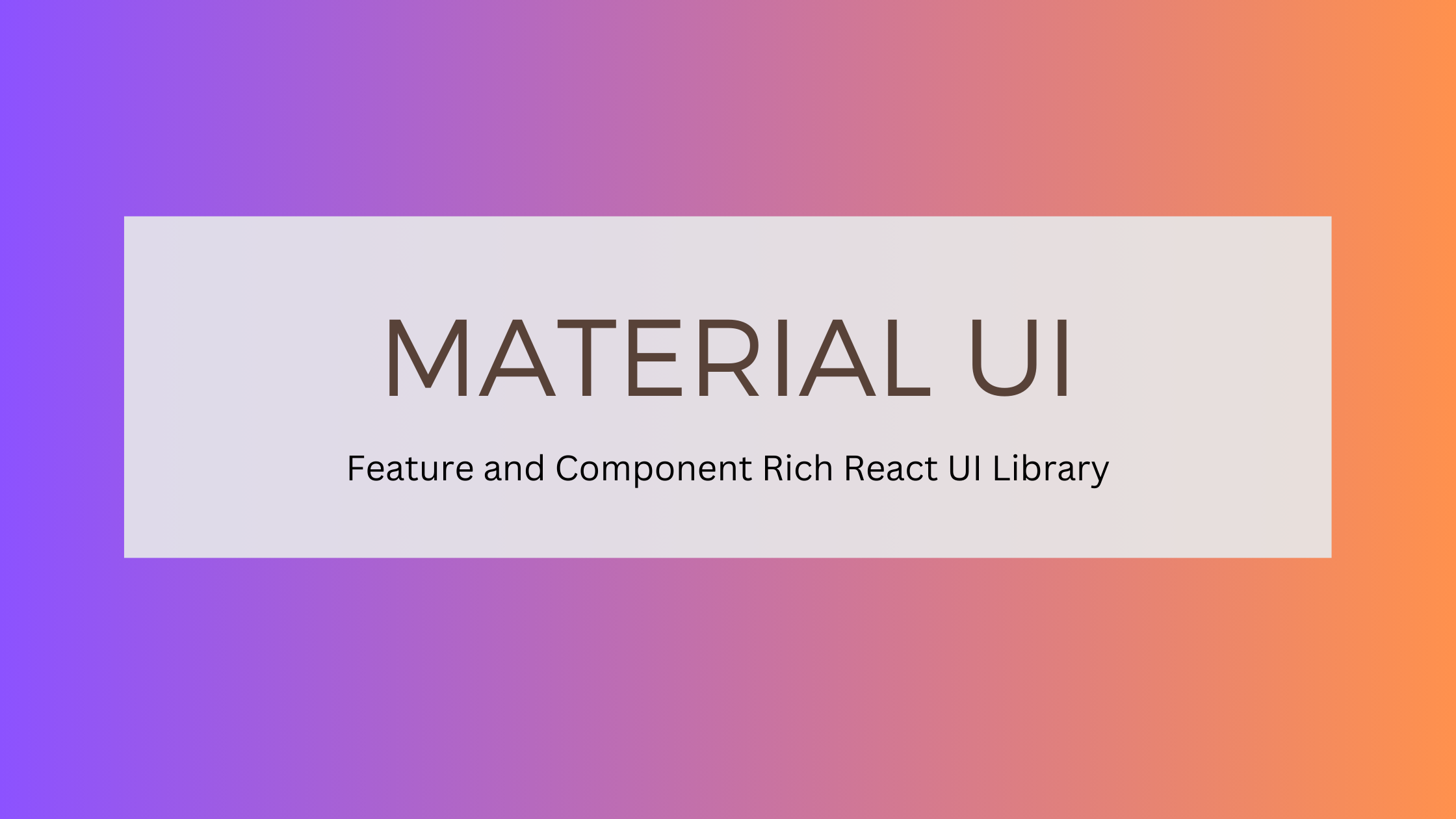 react component library react component library