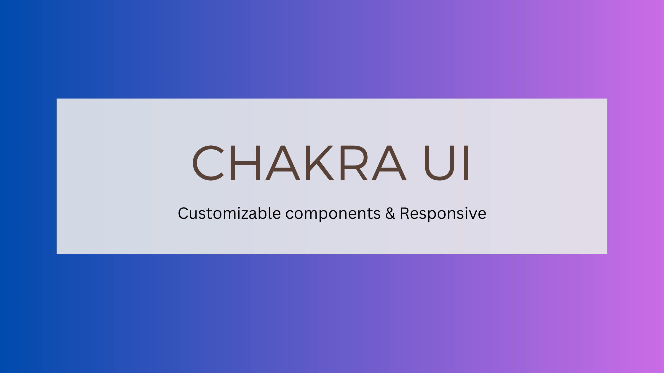 react UI components react UI components